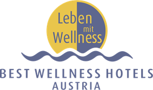 Best Wellness Hotels Austria Leben mit Wellness Logo Vector