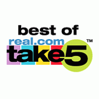 Best of Real.com Take5 Logo Vector