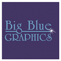 Big Blue Graphics Logo PNG Vector