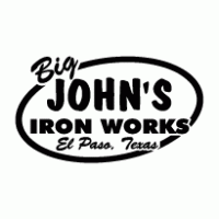 Big John's Iron Works Logo Vector