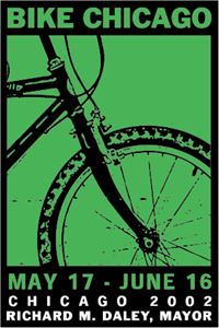 Bike Chicago Logo PNG Vector