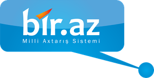Bir.AZ — National Search Engine Logo Vector