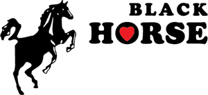 Black Horse Logo PNG Vector