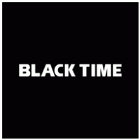 Black Time Logo Vector