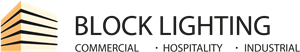 Block Lighting Logo Vector