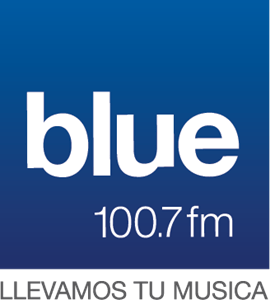 Blue 100.7 Logo PNG Vector