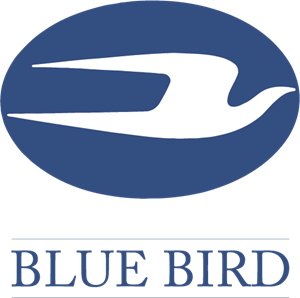 Blue Bird Logo PNG Vector