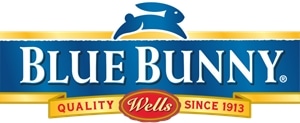 Blue Bunny Logo Vector
