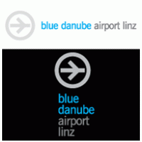 Blue Danube Airport Linz Logo PNG Vector