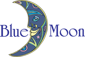 Blue Moon Logo PNG Vector