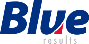 Blue Results Logo PNG Vector