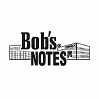 Bob's Notes Logo PNG Vector