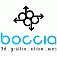Boccia - 3d . Gráfico . Video . Web Logo Vector