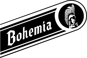 Bohemia Beer Cerveza Logo Vector