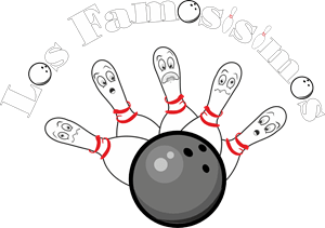 Bowling (los famosisimos) Logo Vector