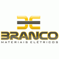 Branco Materias Elétricos Logo Vector