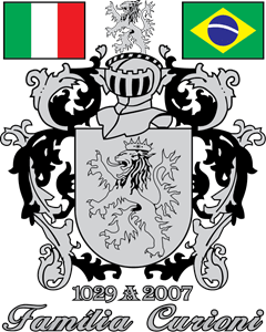 Brasão Família Curioni Logo Vector
