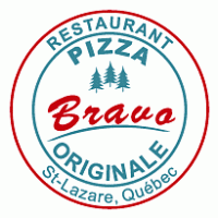 Bravo Pizza Logo PNG Vector