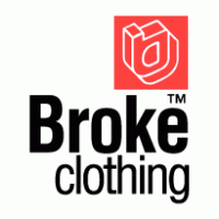 Broke Clothing Logo PNG Vector
