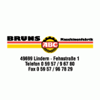 Bruns Maschinenfabrik Logo PNG Vector