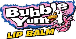 Bubble Yum Lip Balm Logo PNG Vector