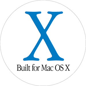 Built for Mac OS X Logo PNG Vector
