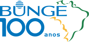 Bunge 100 anos Logo PNG Vector