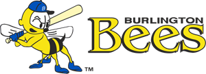 Burlington Bees Logo Vector