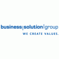 Business Solution Group Logo Vector
