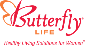 Butterfly Life Logo Vector