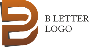 B D Letter Logo PNG Vector