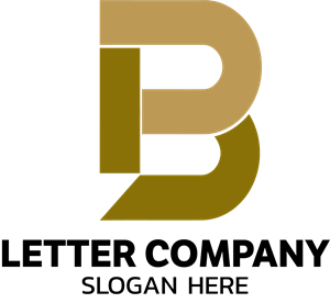 B Letter Company Logo PNG Vector