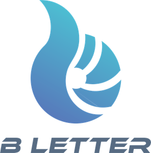 B Letter Company Logo Vector