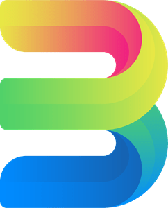 B Letter Logo PNG Vector