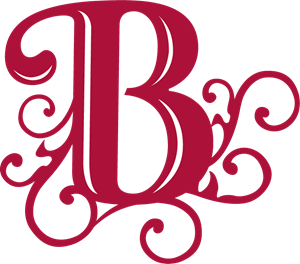 B Letter Swirls Logo Vector
