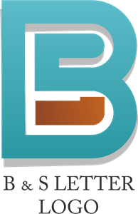 B S Letter Logo PNG Vector
