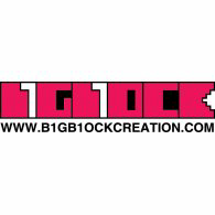B1GB1OCK creation Logo PNG Vector