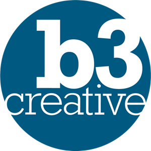 B3 Creative Logo PNG Vector