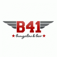 B41 - Bungalow & Bar Logo PNG Vector