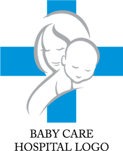 Baby Care Clinic Logo PNG Vector