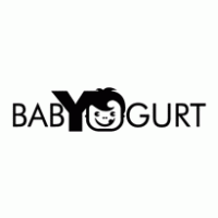 Baby Yogurt Logo Vector