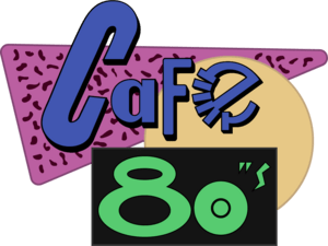 Back to the Future 2 - Cafe 80s Logo PNG Vector