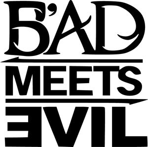 Bad Meets Evil Logo Vector