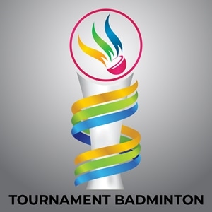 badminton tournament Logo Vector