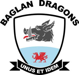 Baglan Dragons AFC Logo PNG Vector