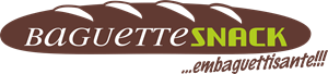 Baguette Snack Logo Vector