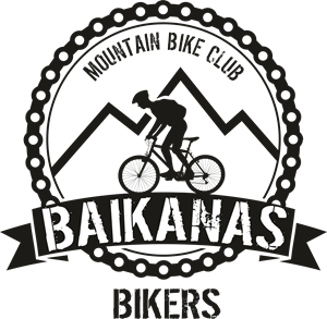 Baikanas Bikers Mountain Bike Clube Logo Vector