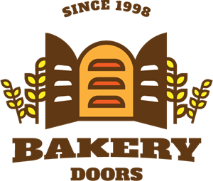 Bakery doors mascot Logo PNG Vector