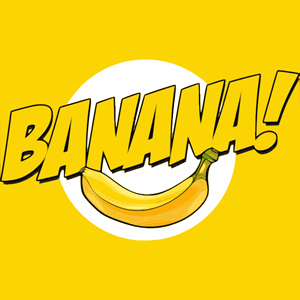 Banana Logo PNG Vector