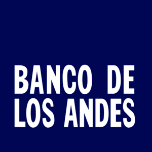 Banco de Los Andes antiguo azul Logo PNG Vector